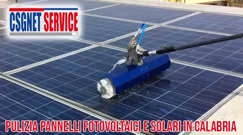 Pulizia pannelli fotovoltaici :: www.mustservice.it